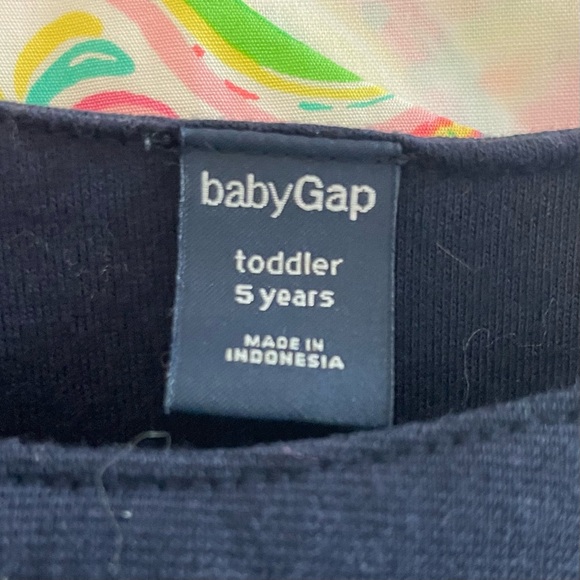 SALE! BabyGap Navy & Green Color Blocked Shift Dress. CUTEST EVER!!! Size: 5T. - Picture 11 of 12
